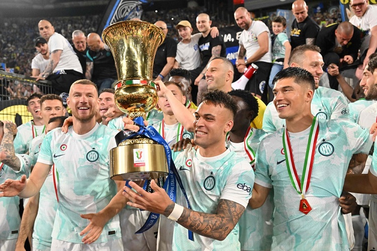 L'Inter remporte la neuvième Coupe d'Italie de l'histoire de l'équipe